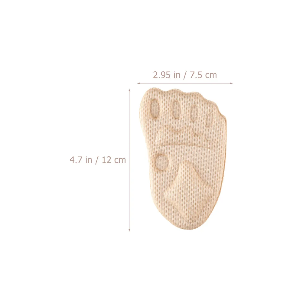 

Forefoot Pads Anti-Friction Shoe Inserts Pain Relief High Heel Cushions Metatarsal Support Lightweight Foot Care Tool