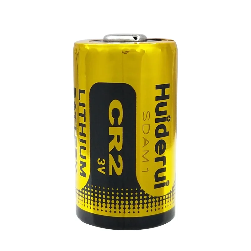 Huiderui CR2 3V primary lithium battery used for cameras night vision systems rangefinders gas detectors