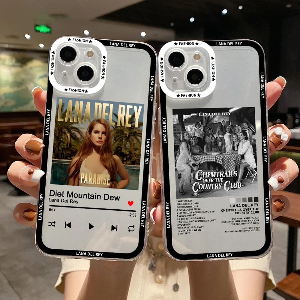 Lana Del Rey Kraft Poster iPhone Case 11 12 13 14 Pro Max