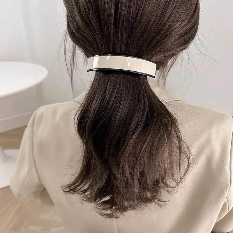 

Good Quality Advanced Acetic Classic Solid Hair Clip For Girls Women'S Spring Hairpin Romantic Simple Design Hair Accessory