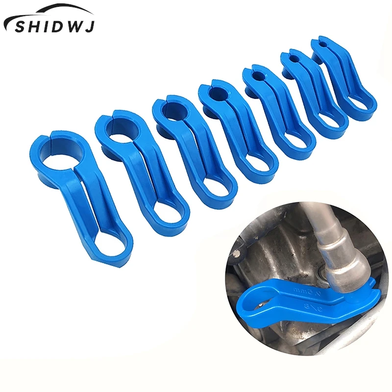 7Pcs/Set Auto Repair Kit Car Fuel Line Disconnect Tool Auto Fuel Line Quick Removal Tool Car Transmission Oil Cooler Line Tools