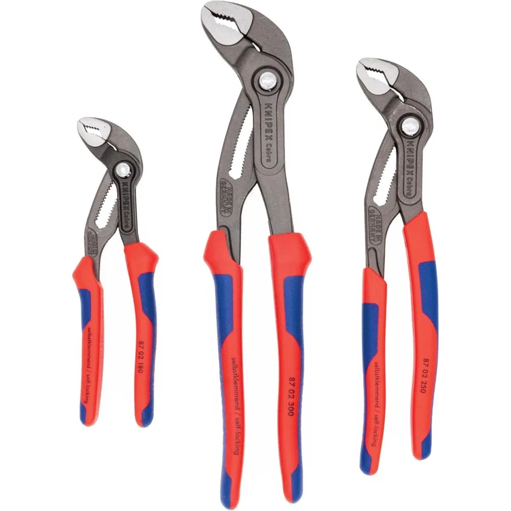 

3-Piece Multi-Component Cobra Tool Set - Sizes 7, 10, and 12
