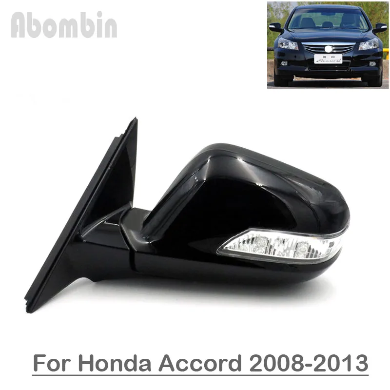 Car Door Rearview Mirror Assy Side Mirror Assembly For Honda Accord 8th Generation 2008 2009 2010 2011 2012 2013 8 Wires