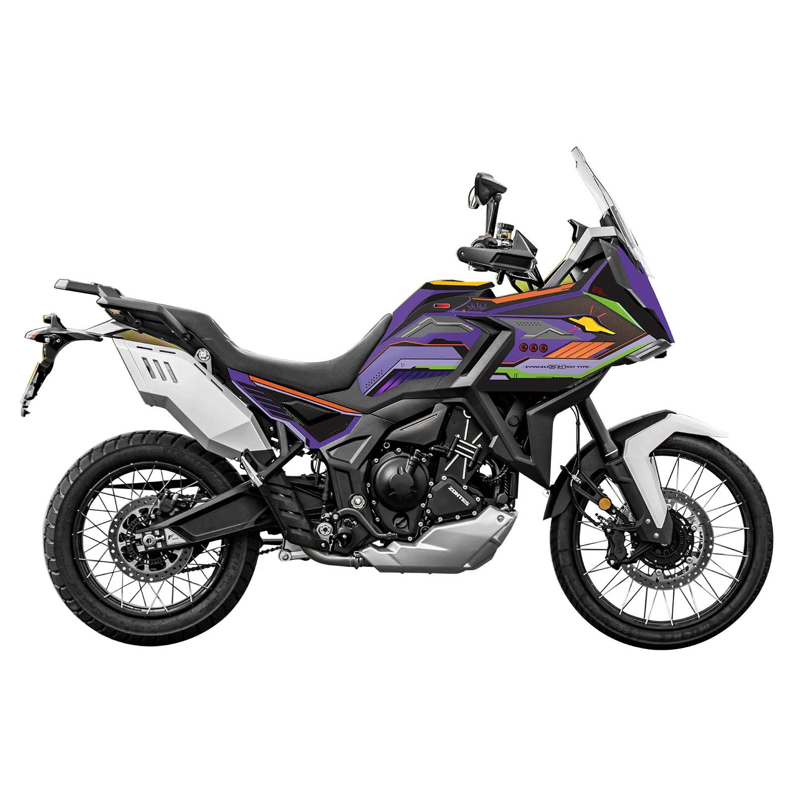 Suitable for 2024/2026 Zontes 703F Vinyl Full Body Graphic Decal 3M Adhesive Precision-Cut Waterproof Mod Parts