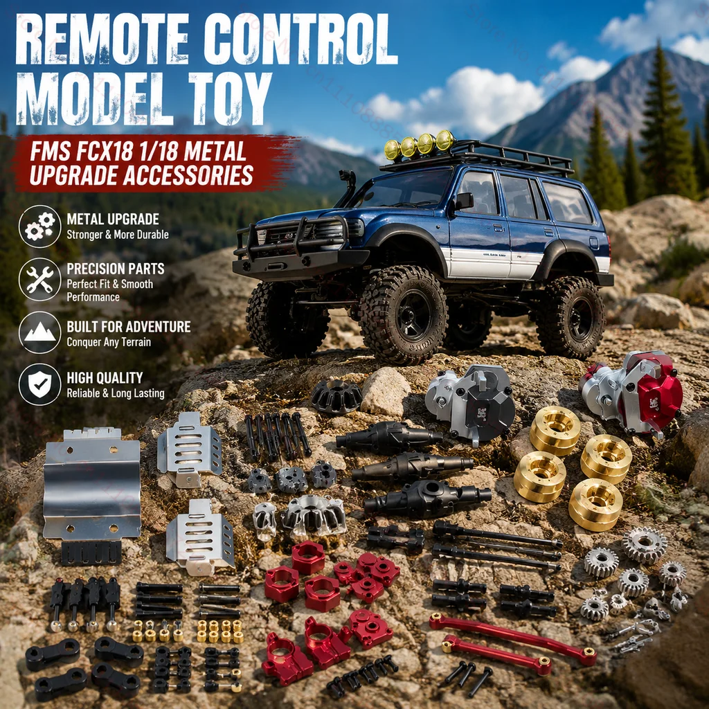 Running Gear Truck - FMS FCX18 Toyota Land Cruiser LC80