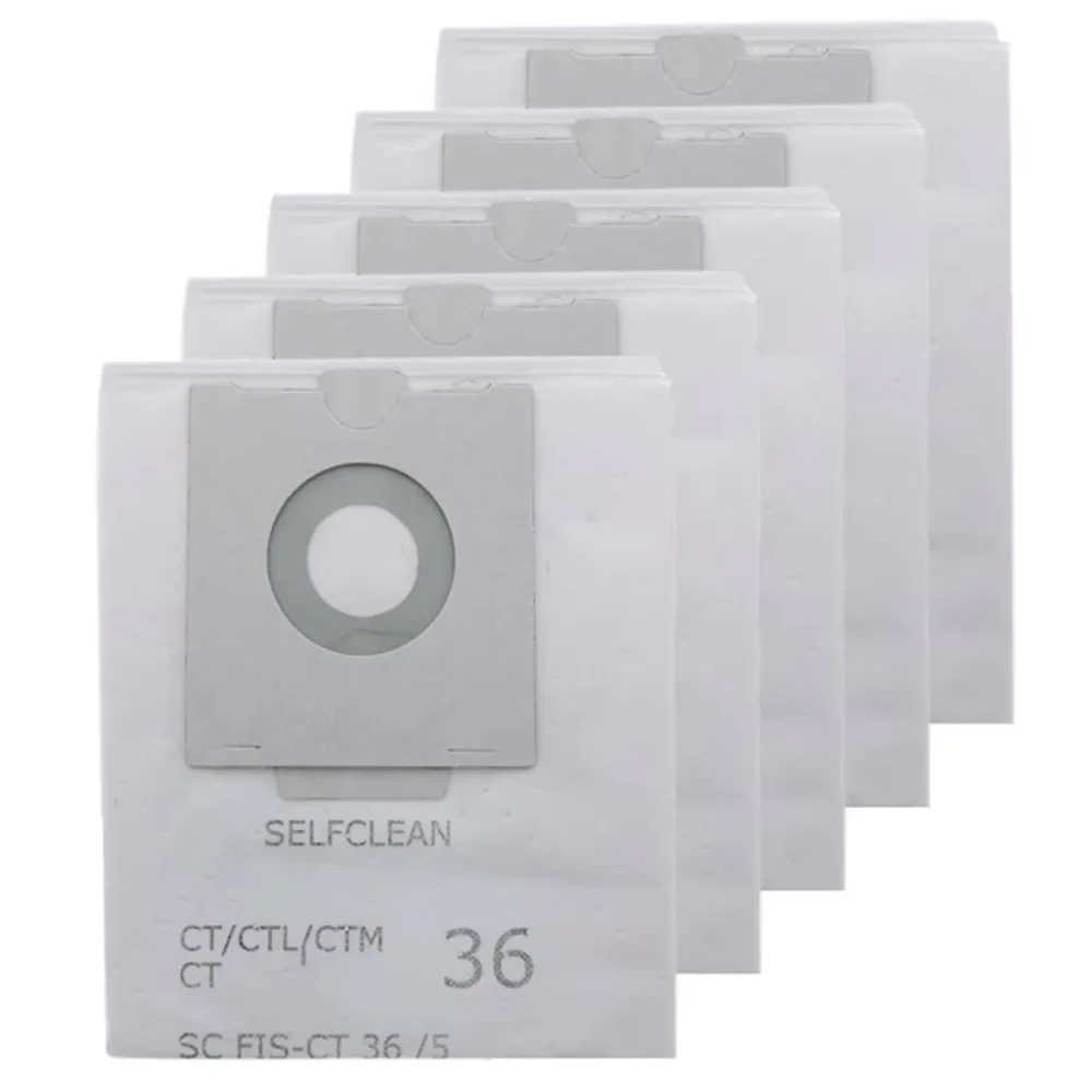 

AD-5PCS Vacuum Cleaner Dust Filter Bag for Festool CT36E Vacuum Cleaner Accessories