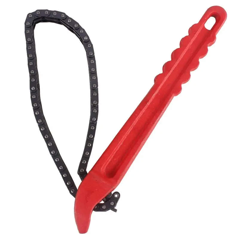 Y50A-Chain Pipe Pliers Water Pipe Chain Wrench Water Heating Pipe Fittings Wrench Machine Filter Spanners Steel Wrench