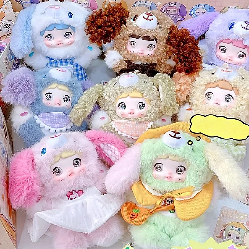 

Genuine Nommi V5 Puppy Diary Series Blind Box Kawaii Vinyl Plush Doll Bag Pendant Decoration Desktop Ornament Surprise Girl Gift