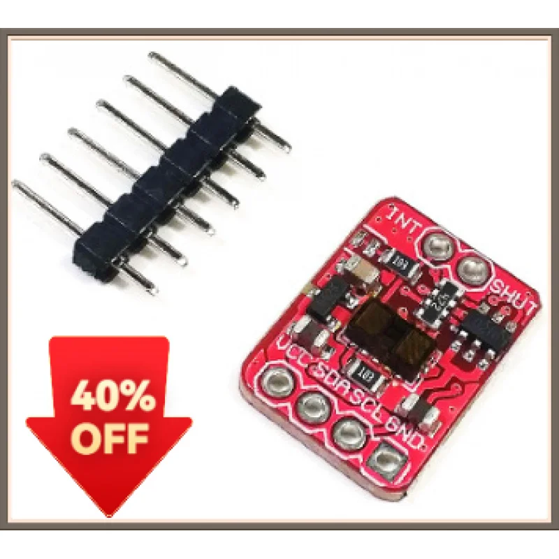 VL53L1X TOF Laser Distance Module 4m High Precision with Optical Cover Compatible with Raspberry Pi/STM32