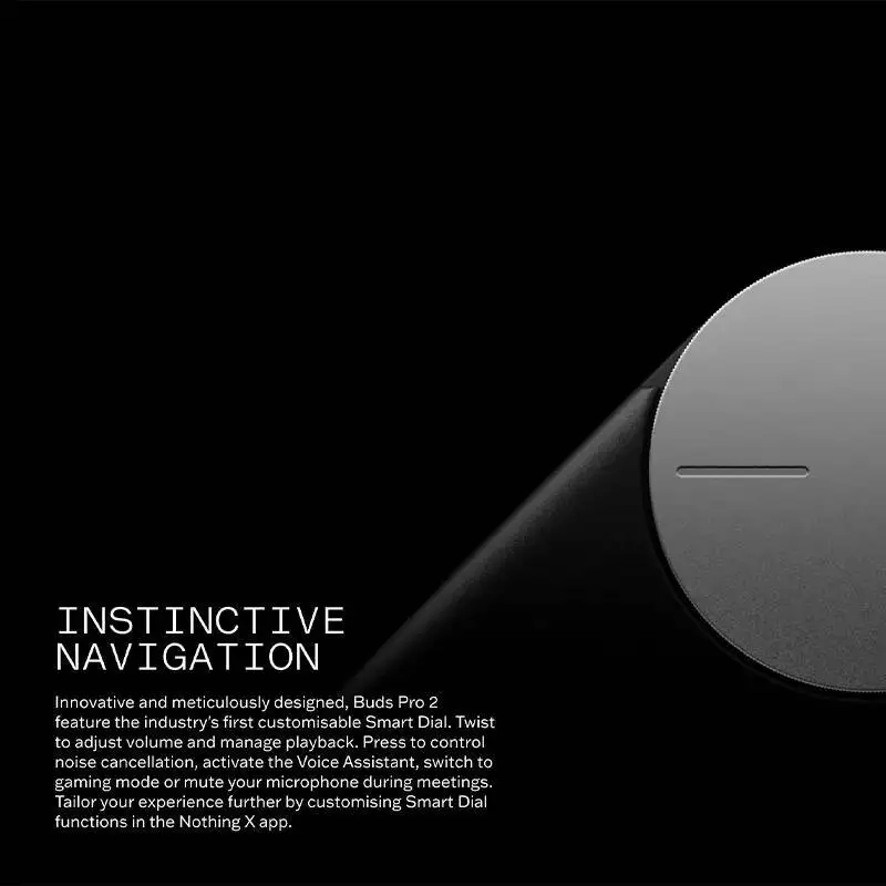 سماعة أذن CMF جديدة من Nothing Buds Pro 2 6 HD MICS مزودة بتقنية البلوتوث 5.3 مع إلغاء الضوضاء النشط الهجين 50 ديسيبل IP55 الإصدار العالمي
