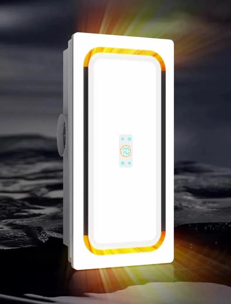 

Встраиваемая потолочная система: парогенератор, обогрев, освещение, вытяжка, интегрированный обогреватель для ванной комнаты