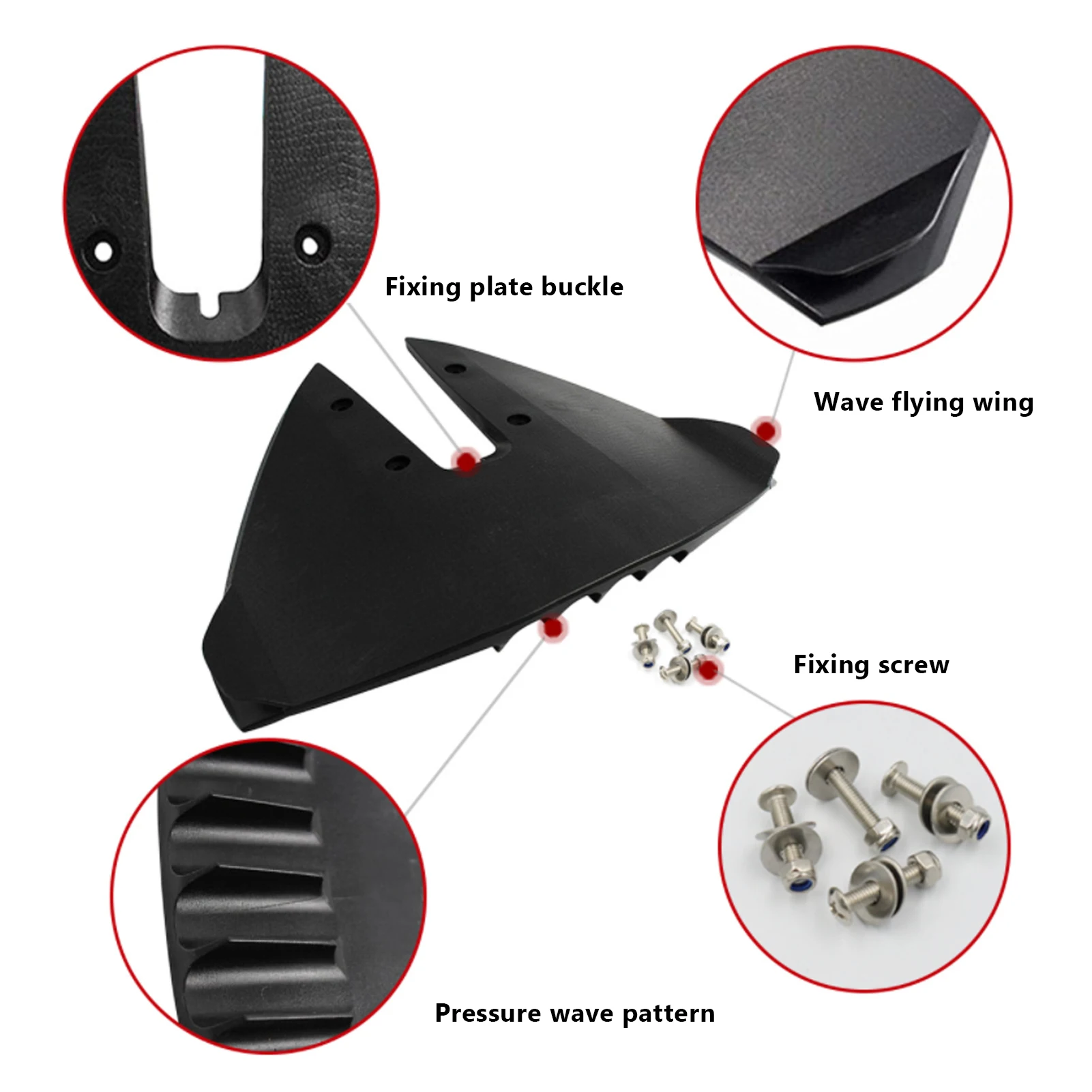 مثبت الزعانف الاحترافي للزواحف البحرية لقارب المحرك الخارجي بقوة 15‐300 حصان