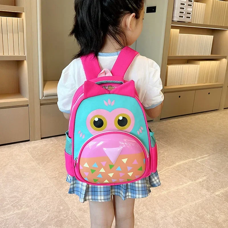 Animal infantil em forma de mochila, leve, personalizado, desenhos animados, elegante, 2024