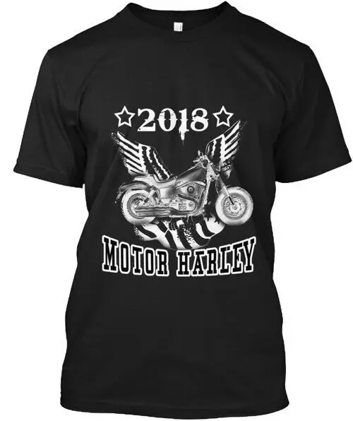 Motor Harly T-Shirt Made in the USA Size S to 5XLAnime Summer Y2KUnisex T-shirts for Men Women  Tees Cotton Luxury brand v