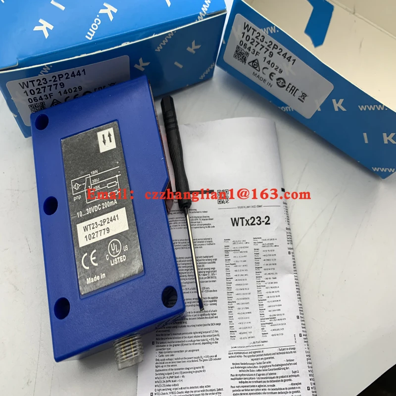 Photoelectric switch WTB12-3P2431 WTB12-3N2431 WTB12-3P2433 WTB12-3N2433 WTB12-3F2431 Complete models brand new