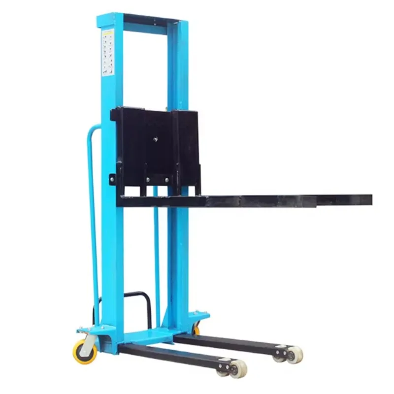 500kg 1.3m Electric Self Lifting Forklift 48V 15Ah Lithium Battery Stacker