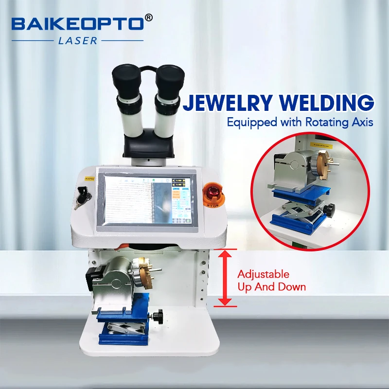 Jewellery Laser Welding Machine YAG Laser Spot Soldering for Gold And Silver Metal Craft Repair Tools