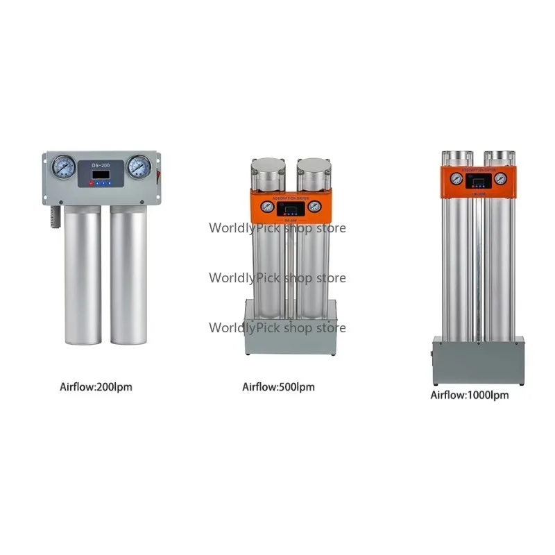 

Advanced Desiccant Air Dryer 200LPM Mini Heatless Adsorption -40℃ Dew P Failure Rate Innovative Design for Efficient Air Drying