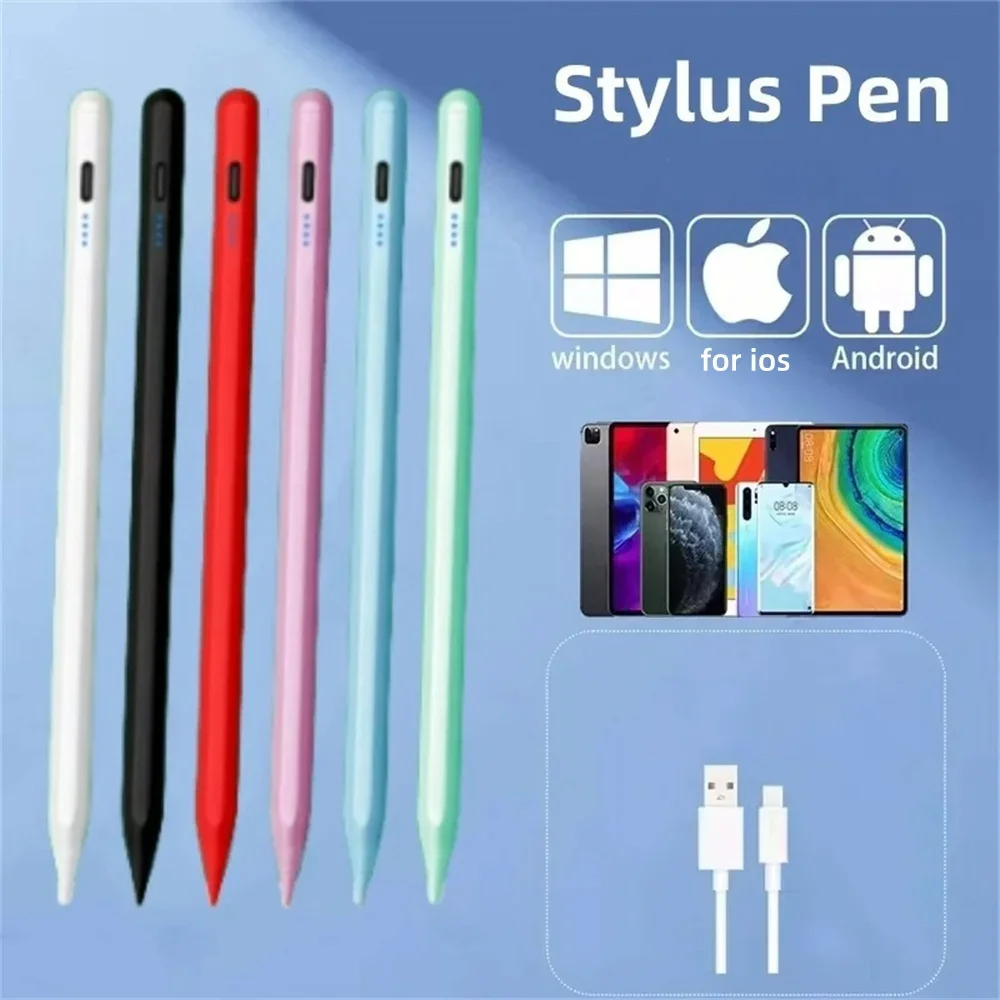 Universal Stylus Pen Android IOS Touch Screen Pen for Huawei Xiaomi Phone Samsung Tablet Magnetic Tilt Sensitive Palm Rejection