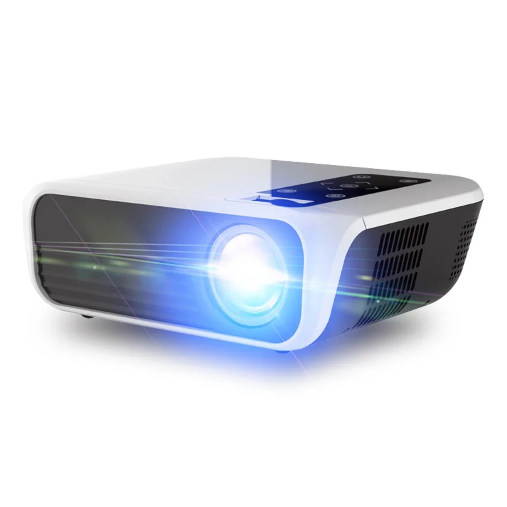 YYHC-Full HD 1080P projector 4K 5000 Home Theater projector 3D Android WIFI Portable Mini projector