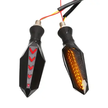 適用於本田 CB 599 919 400 CB600 HORNET CBR 600 F2 F3 F4 F4i 900RR CB250 的尾燈摩托車 LED 方向燈閃光燈 6 最佳銷售 本田 CBR600F4 - №6