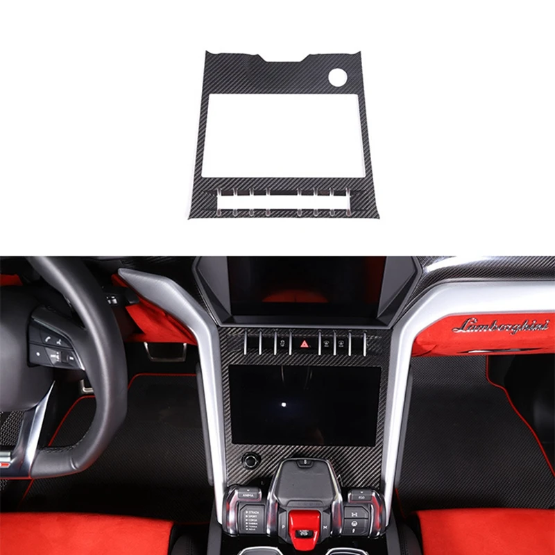 1 Piece Air Conditioner Switch Decorative Cover Car Interior Accessories For Lamborghini URUS 2018-2021