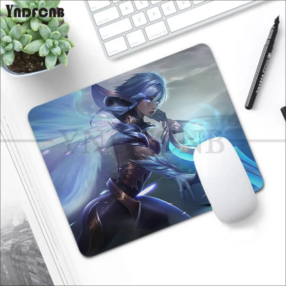 LOL Exile Riven Mousepad New Rubber Mouse Durable Desktop Mousepad Size for Game Keyboard Pad for Gamer