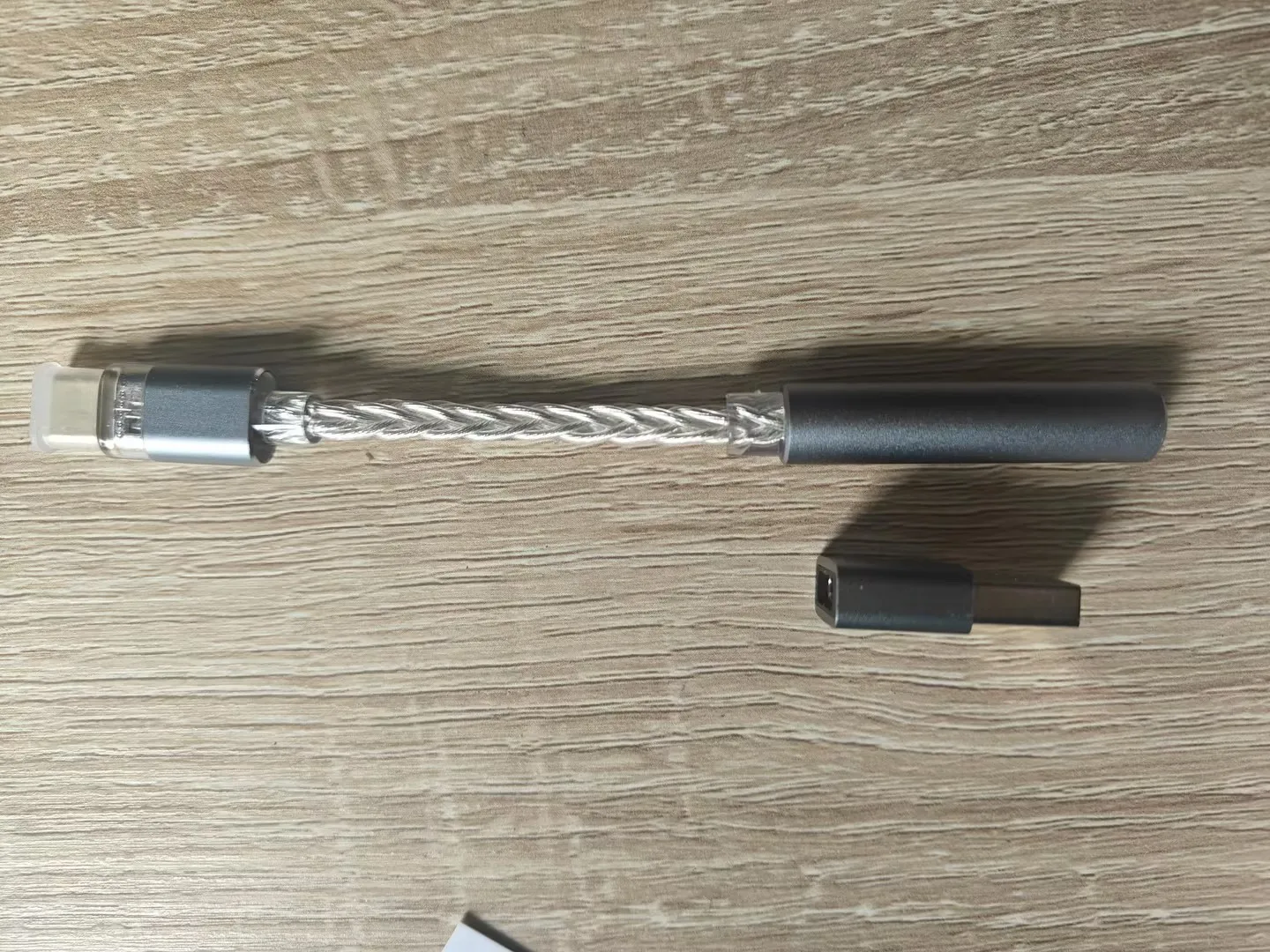 CCZ CM01 Audio-Adapter Typ C auf 3,5 mm 8-adriges, einkristallines, versilbertes Kupferkabel mit 32-Bit CX31993+MAX97220 DAC-Chip – Detail 31