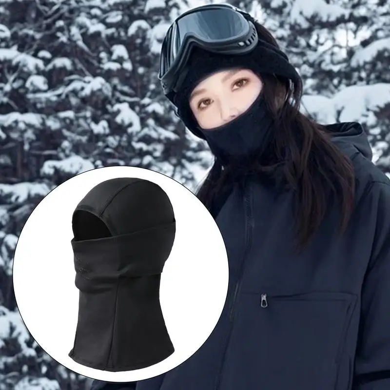 Couvre-visage intégral coupe-vent pour le cyclisme, écharpe de ski, protection contre les temps froids, sourire, plus chaud, hiver