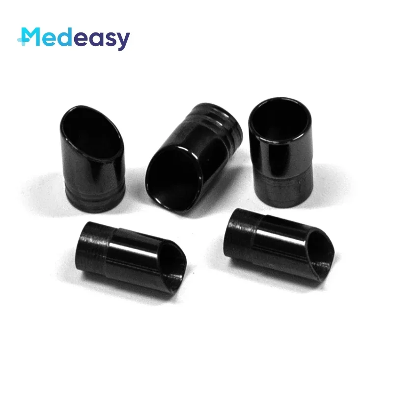 طرف سيراميك مخصص باللون الأسود أو الأبيض لمنظار القطع، أجزاء المنظار الصلب منقار السيراميك المقطعي