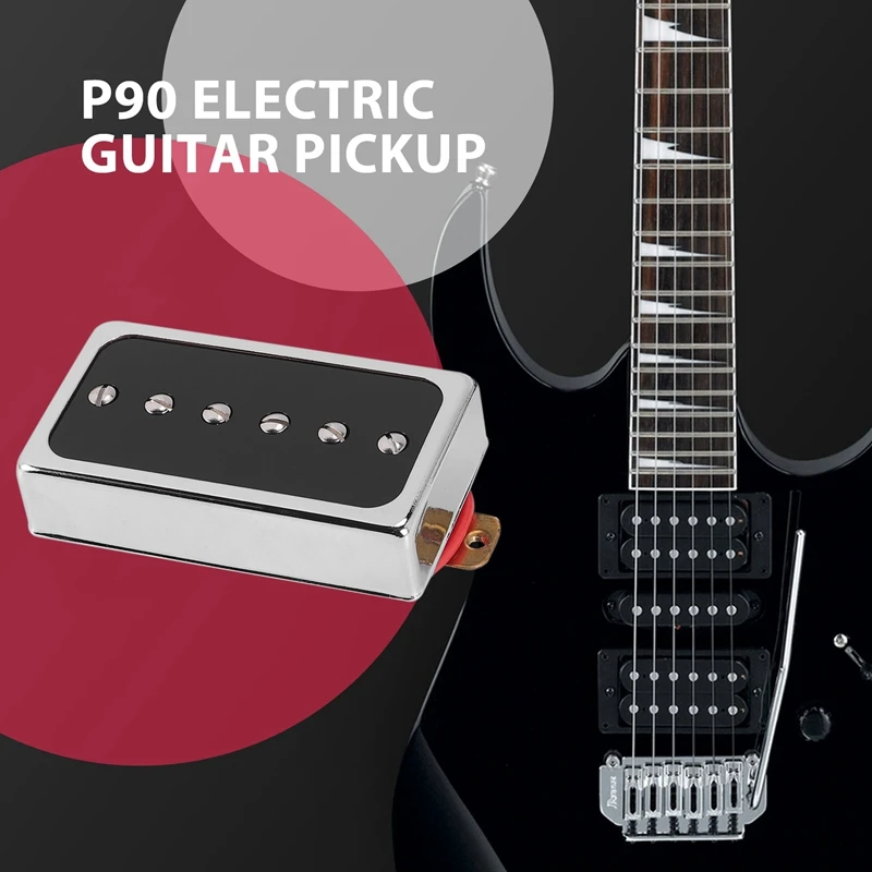 P90 Electric Guitar Pickup Humbucker Size Single Coil Pickup Neck And Bridge Guitar Parts And Accessories