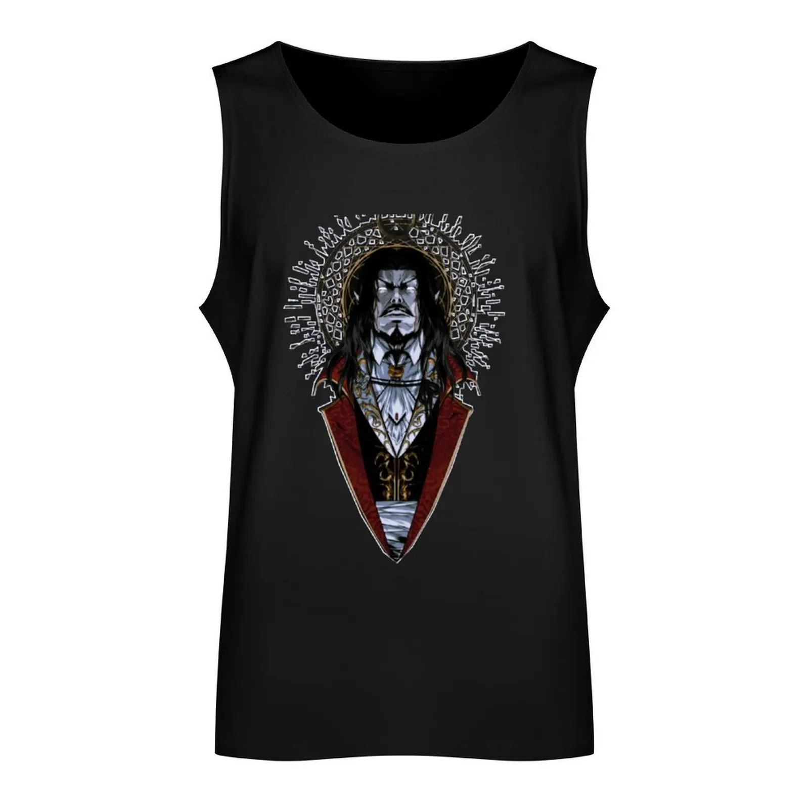 Castlevania Dracula Netflix Tank Top Men's t shirt gym t-shirts