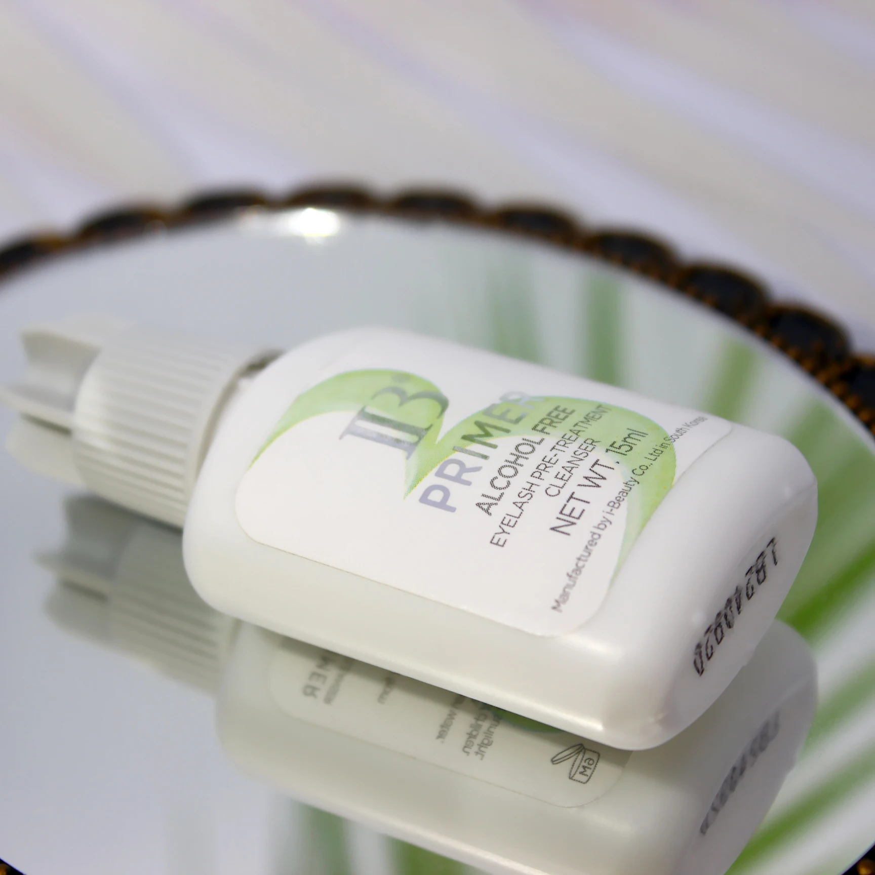 1 flasche IB Alkohol-freies Primer Wimpern Verlängerung Booster Langlebig Original Korea Klebstoff Liefert Make-Up Kleber Stärker werkzeug