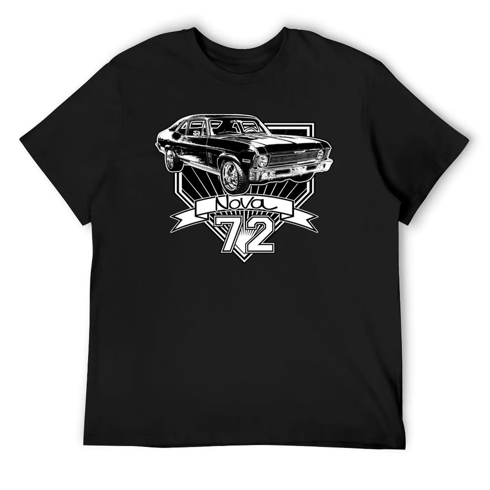 1972 Nova T-Shirt tees plus size clothes Aesthetic clothing men graphic t shirts