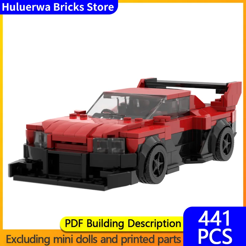 

Speed Hypercar Model MOC Building Bricks LB-ER34 Super Modification Racing Car Modular Gifts Holiday Assemble Children Toys Suit