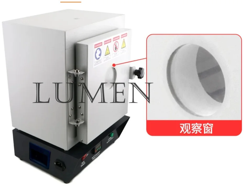 Professional Jewelry Mold Muffle Furnace 1150℃ | 1750W Constant Temp Oven with Viewing Window for Casting Making
