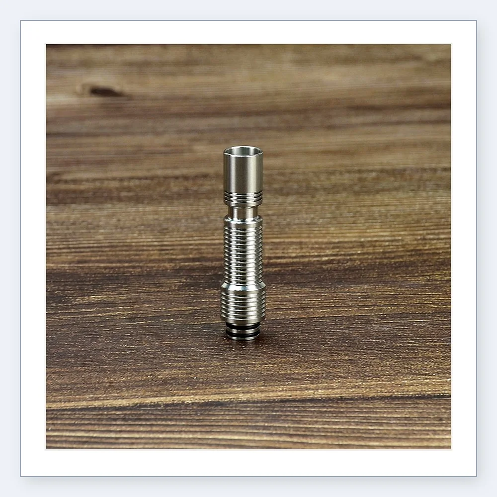 510 Long Drip Tip MTL 316SS POM for Firebird RTA, Flash e Vapor V4.5S+, Taifun GX RTA Atomizer