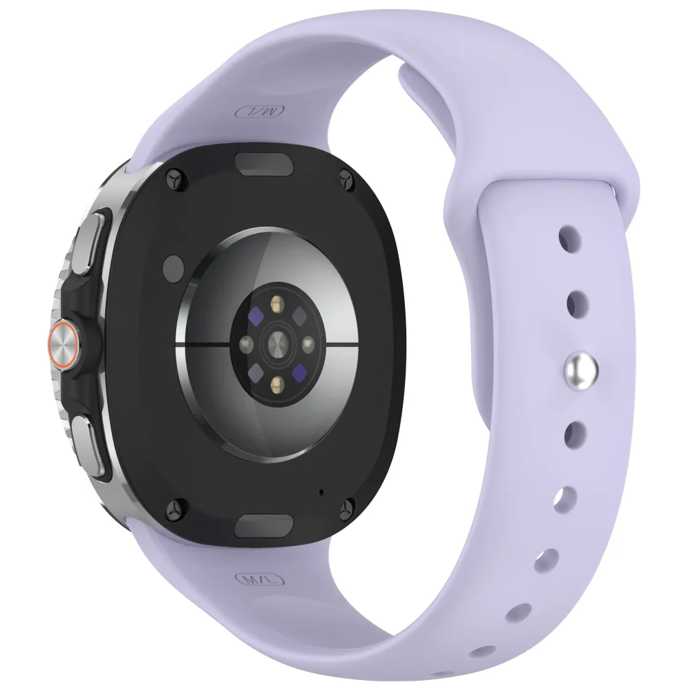 Cinturino in silicone morbido per Samsung Galaxy Watch 8 40mm 44mm Cinturino sportivo per Galaxy Watch 8 Classic 46mm Cintura Correa