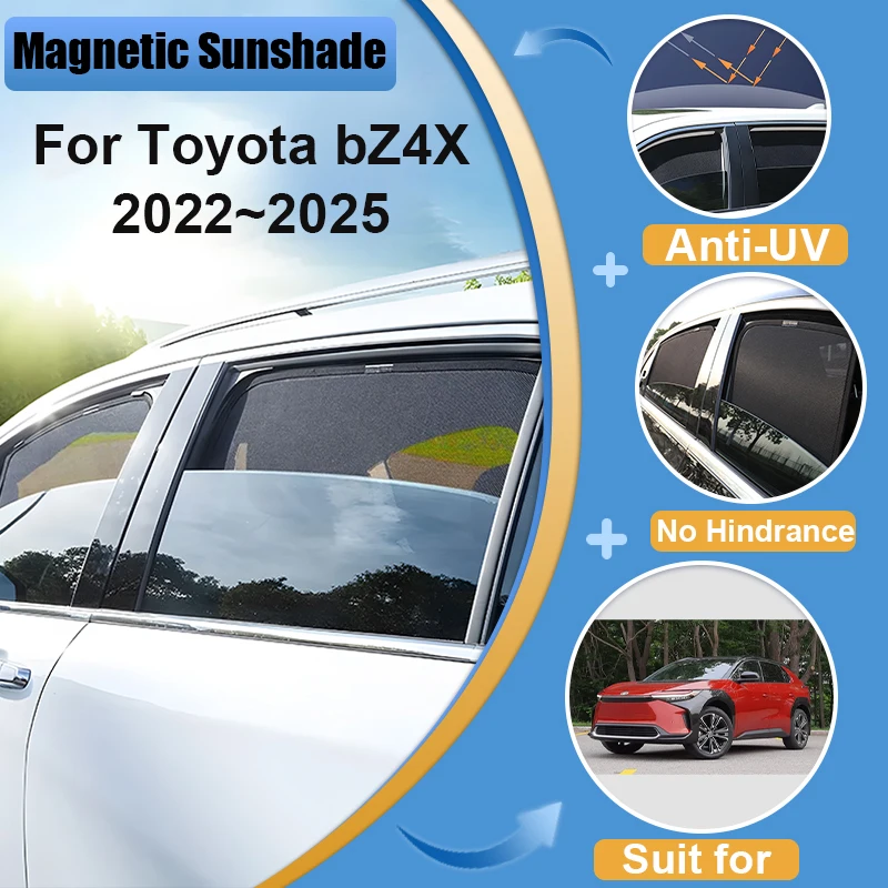 

Солнцезащитный козырек для Toyota bZ4X EA10 2025 2024-2022, накладка на рамку лобового стекла, защита от солнца и УФ-излучения, аксессуары для защиты автомобиля