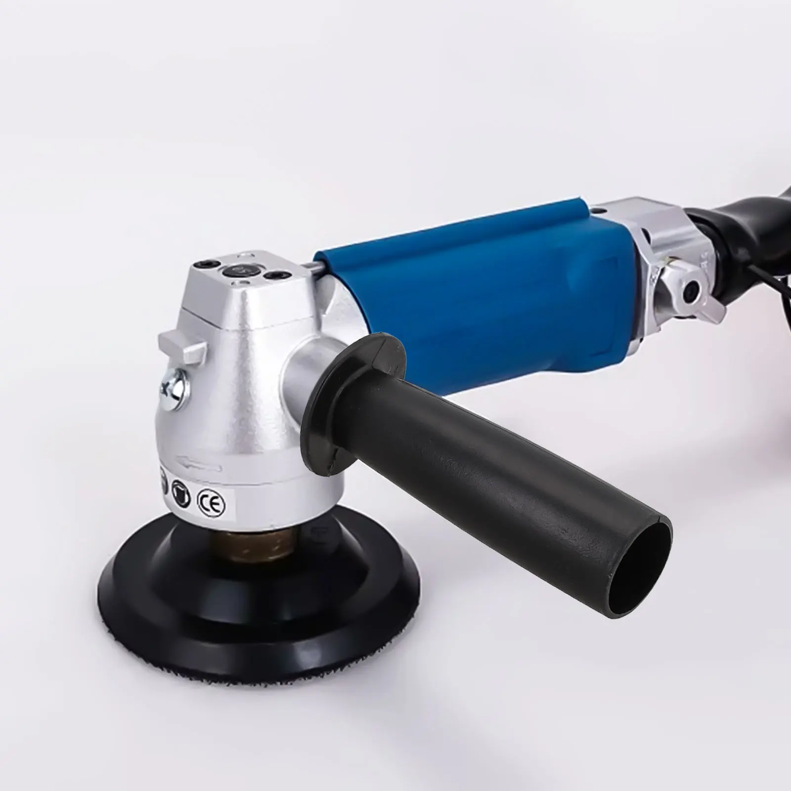 Side Handle Angle Grinder Handle Power Tools Install Plastic Handle Comfortable Grip Convenient To Install M8-134mm Metal