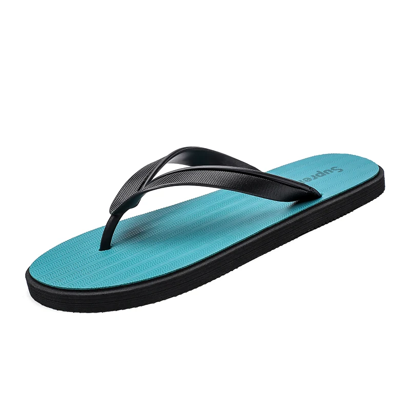 نعل غير قابل للانزلاق ناعم، مريح، جودة عالية، عصري، متين، أحذية شاطئ عديمة الرائحة، أرضيات قلابة، أحذية رجالية صيفية 2025 #6