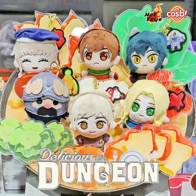 

Горячие игрушки Delicious In Dungeon слепая коробка плюшевая серия аниме брелок коллекция Marcille Laios Falin очаровательная загадочная игрушка в подарок