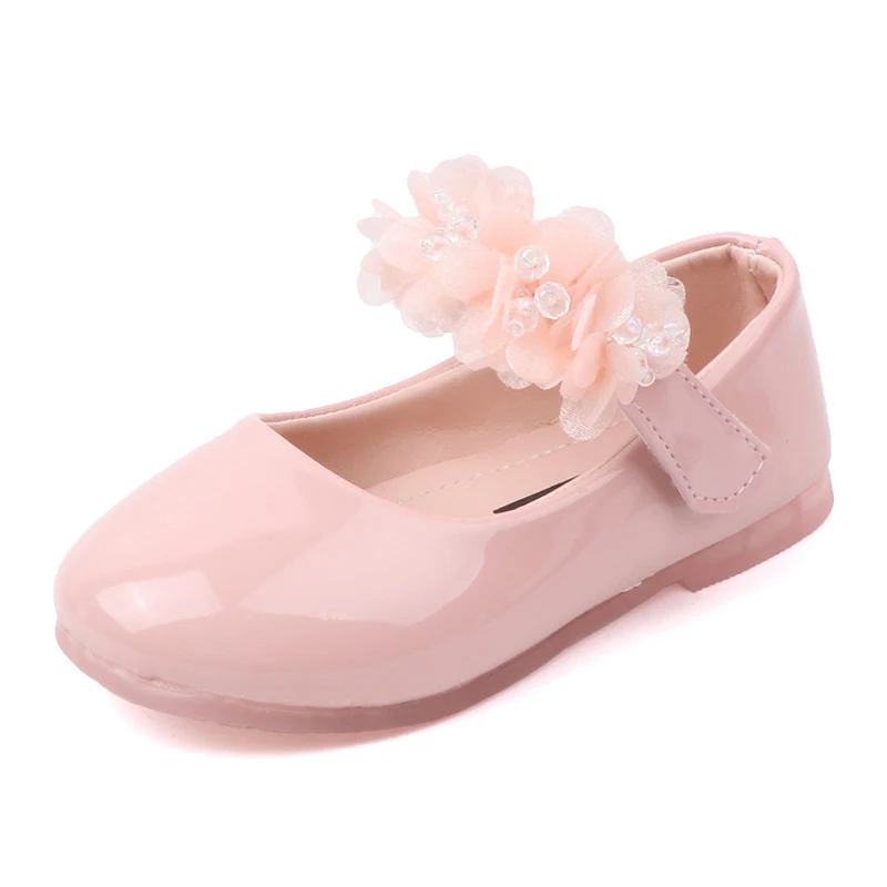New Spring Girls Shoes Princess ballerine Dance Party scarpe da sposa strass scarpe per bambini per bambini di 3-12 anni