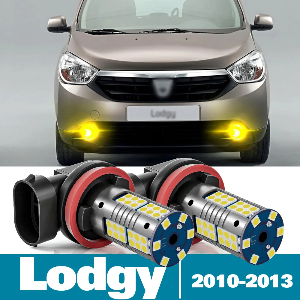 

2pcs LED Fog Light For Dacia Lodgy Accessories 2010 2011 2012 2013