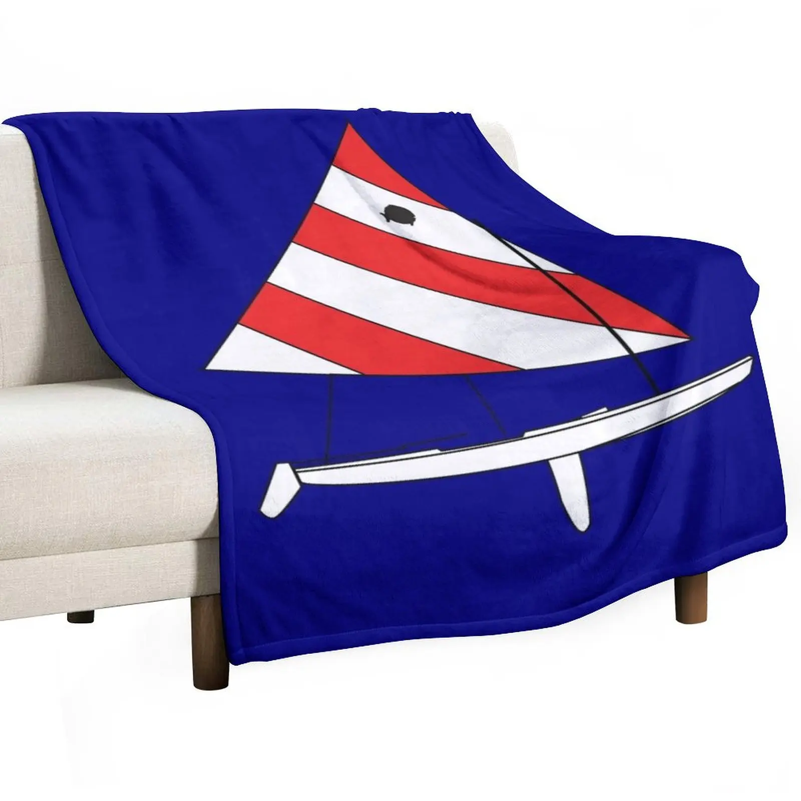 

Sunfish Sailboat Throw Blanket for babies Hair blankets and throws Blankets