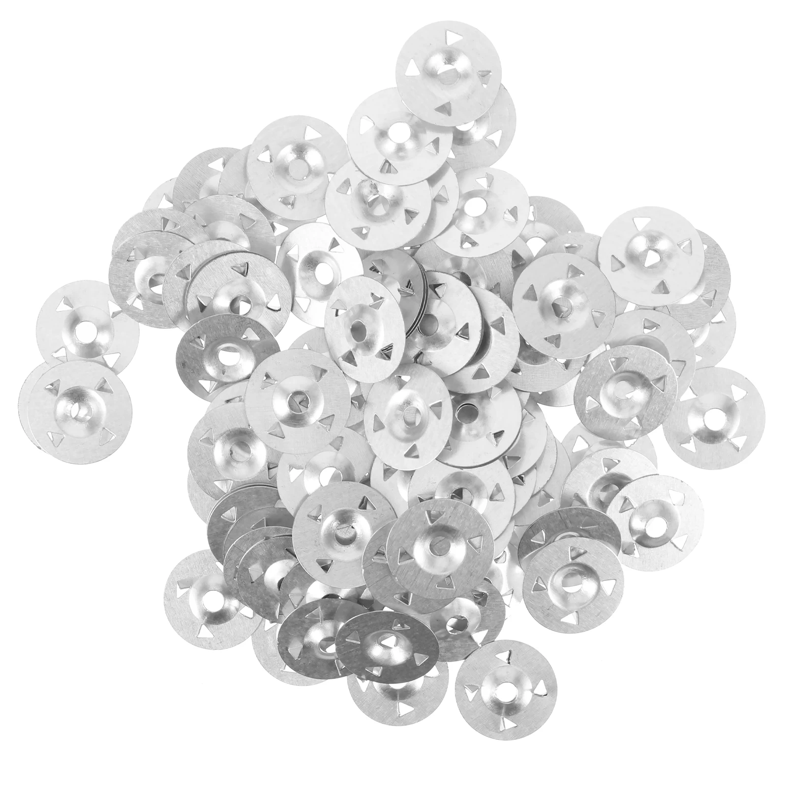 

100pcs Insulation Washers 5mm Hole Iron Sheets Reinforced Pads Foam Insulation Board Washers Board Fasteners Lightweight