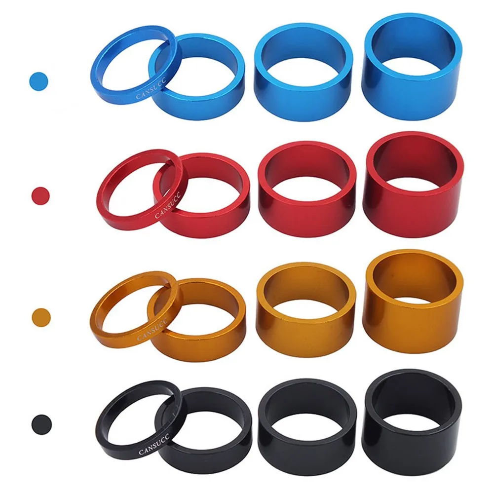 4 teile/satz Fahrrad Headset Spacer Mountain Rennrad Headset Waschmaschine Front Stiel Gabel Spacer für 28,6mm Fahrrad Front Stiel Gabel
