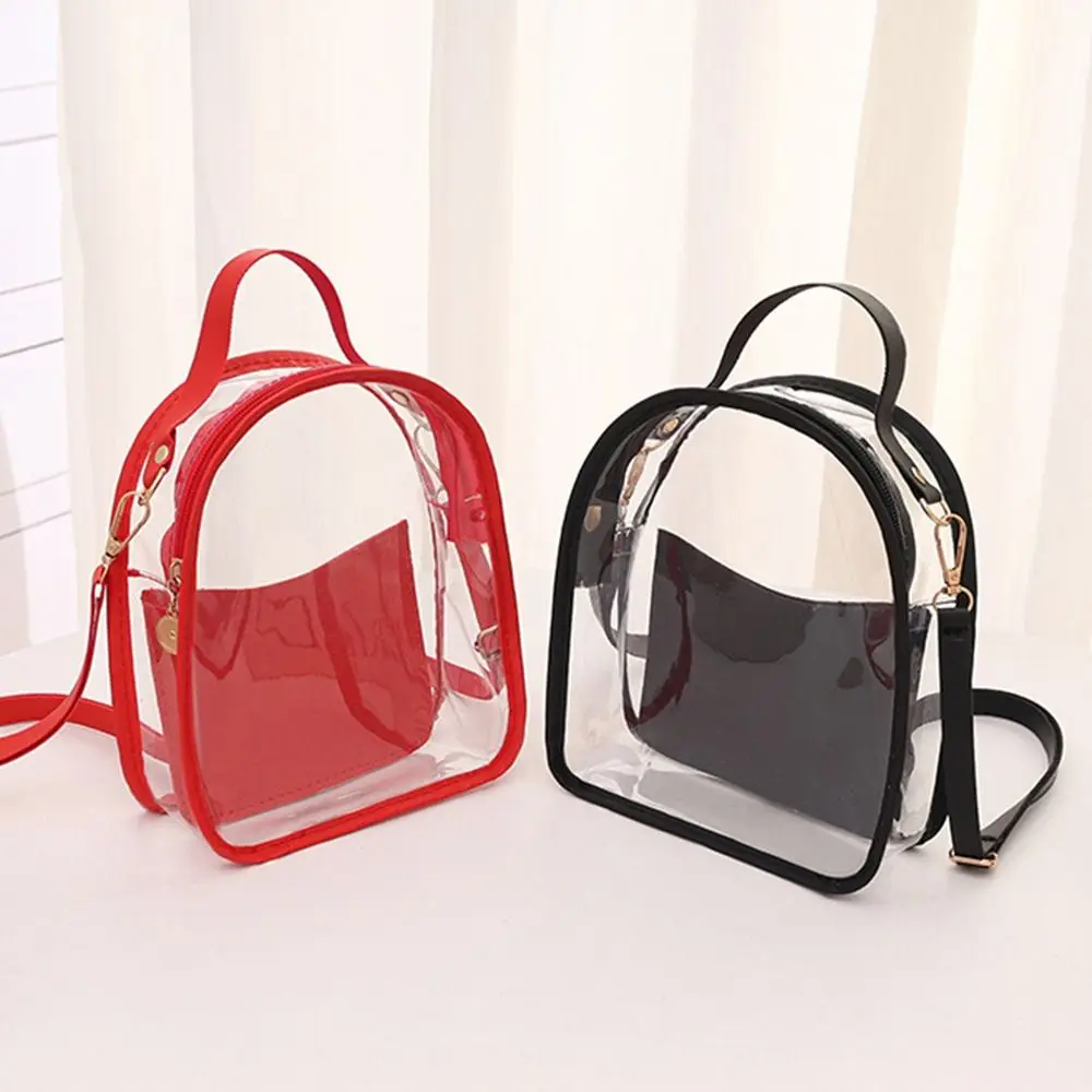 

New with Small Bags Crossbody Bags Waterproof Lightweight Jelly Backpack Mini Shoulder Bag Women