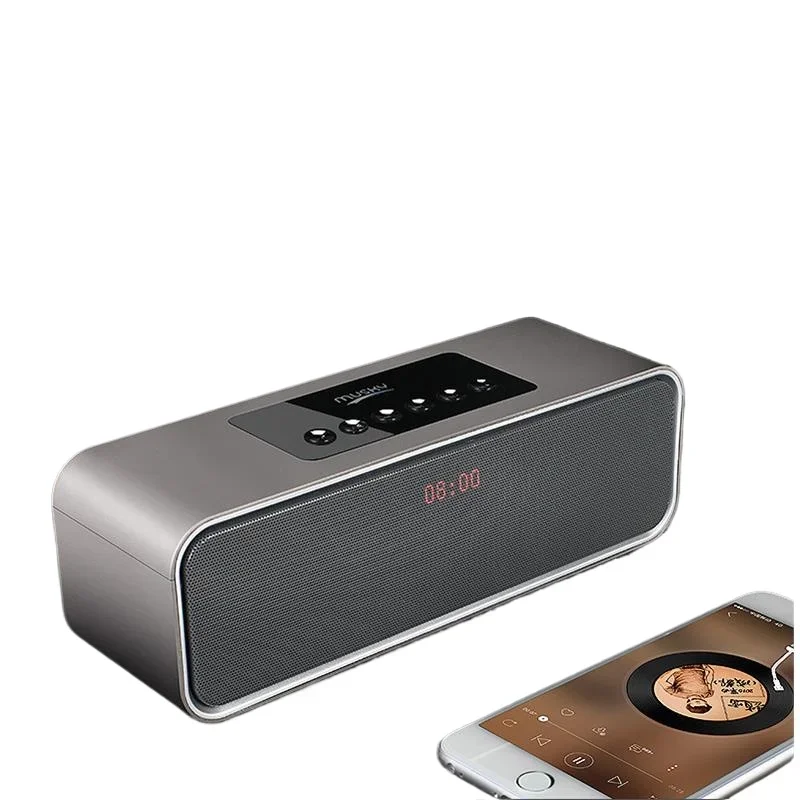 

1, Bluetooth-динамик, сабвуфер с разъемами для часов, многофункциональная маленькая стереосистема