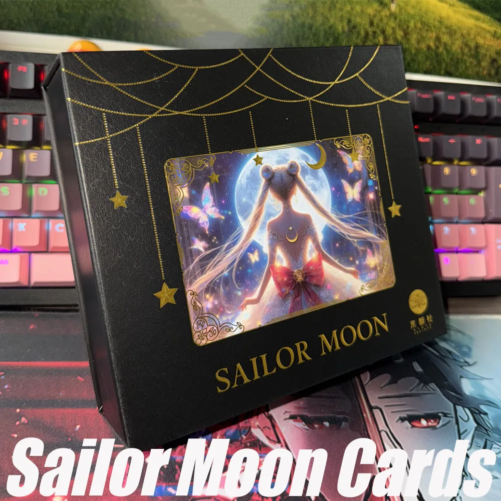 wholesale Sailor Moon Collection Cards Anime Character Pretty Girl Beauty Cute Tsukino Usagi Children's Gifts